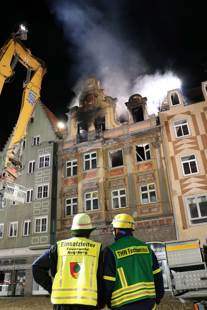 Technisches Hilfswerk - Einsatz Augsburg_2021